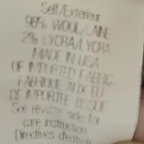 Theory Wool Straight Full Length Trousers - Picture 5 of 5